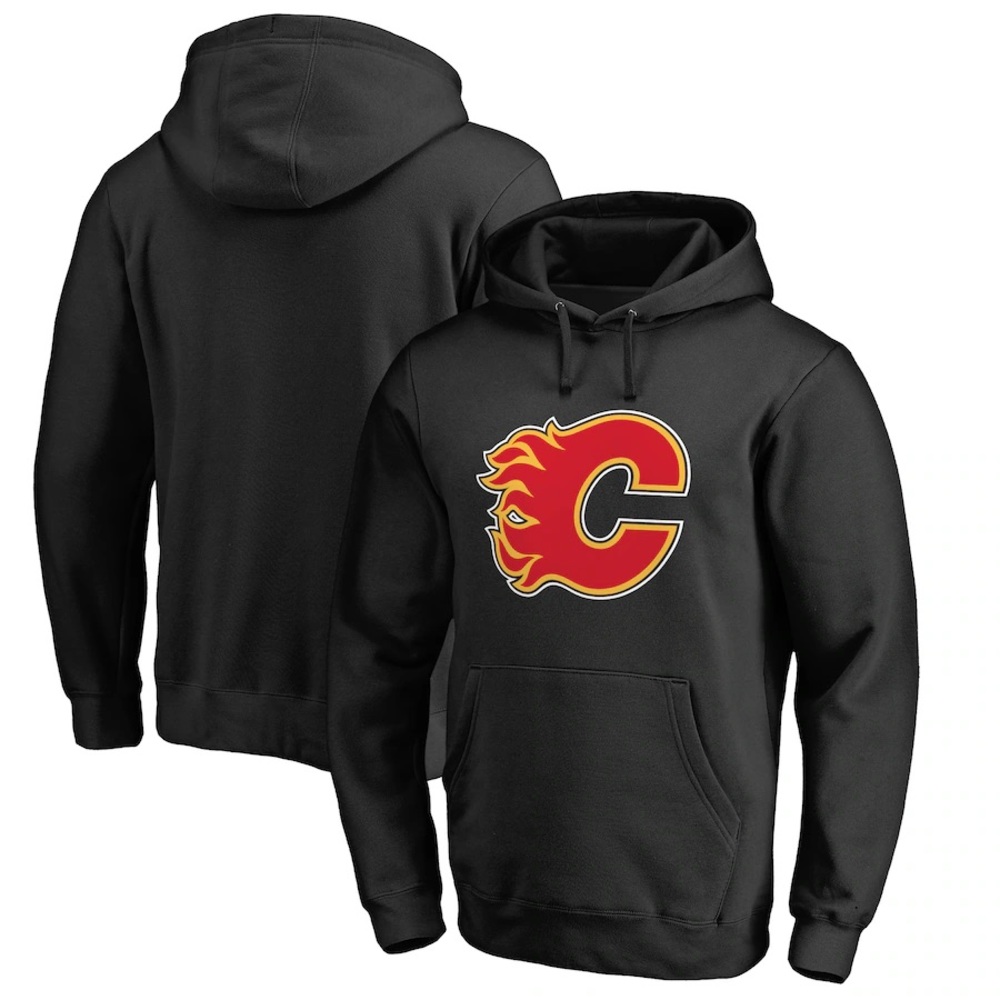 Fanatics Calgary Flames Fitted Pullover Hoodie